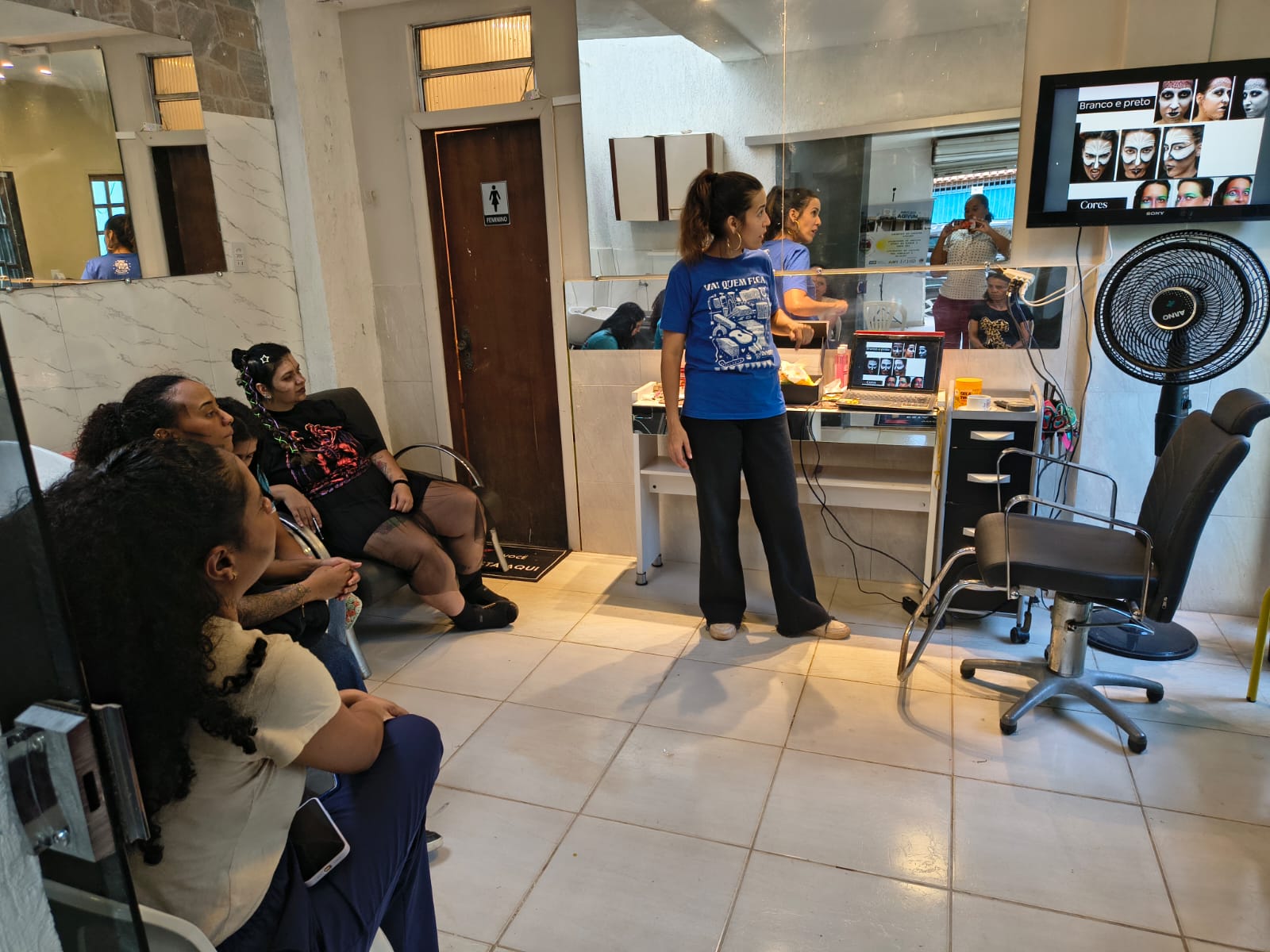 Registro do curso de Maquiagem