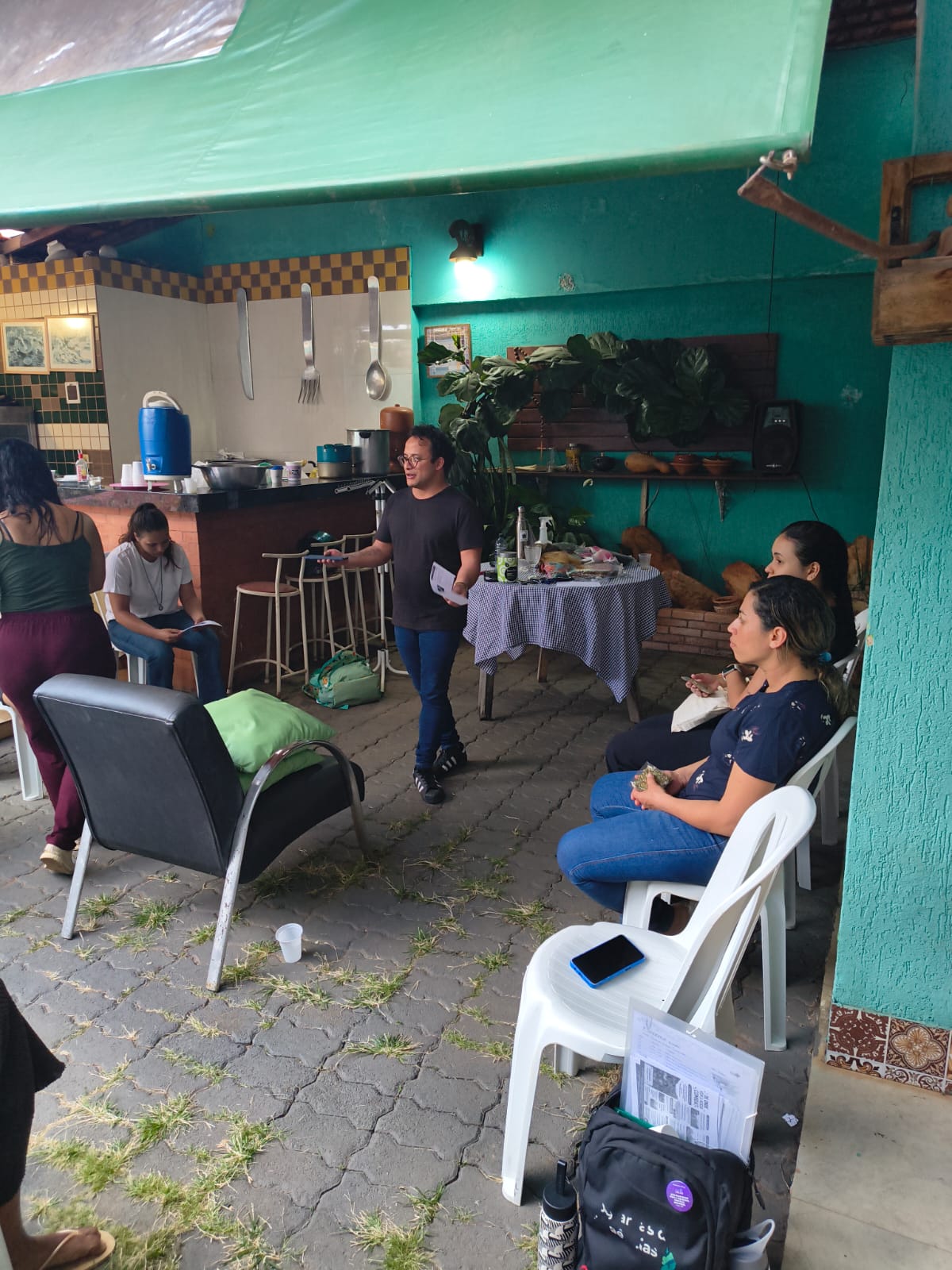 Registro do curso de Técnicas de Tranças