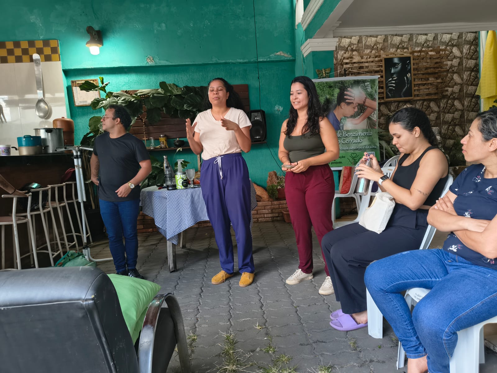 Curso de Maquiagem do Projeto MUVIDA